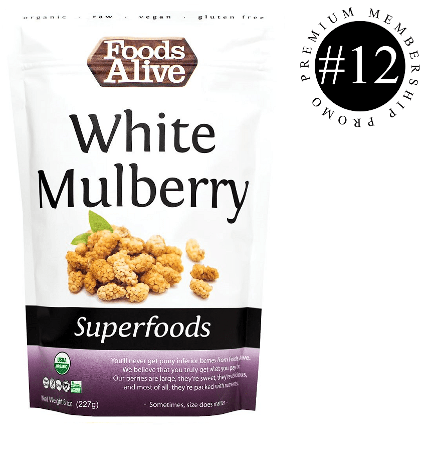 foods alive white mulberry test with number2a